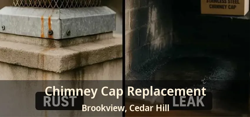 Chimney Cap Replacement Brookview, Cedar Hill - TX