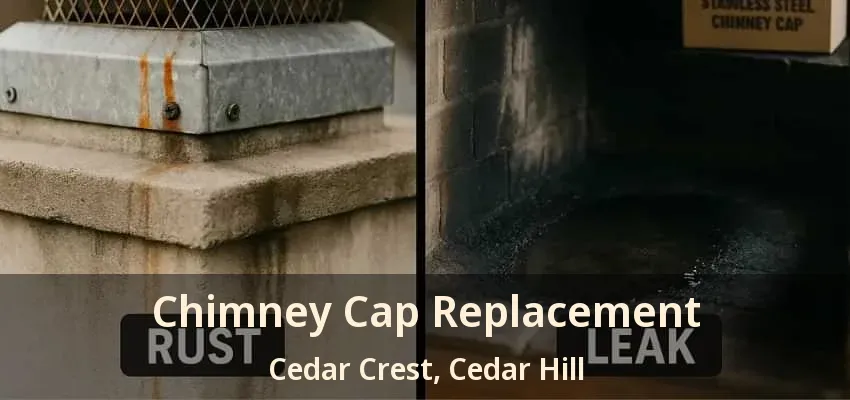 Chimney Cap Replacement Cedar Crest, Cedar Hill - TX