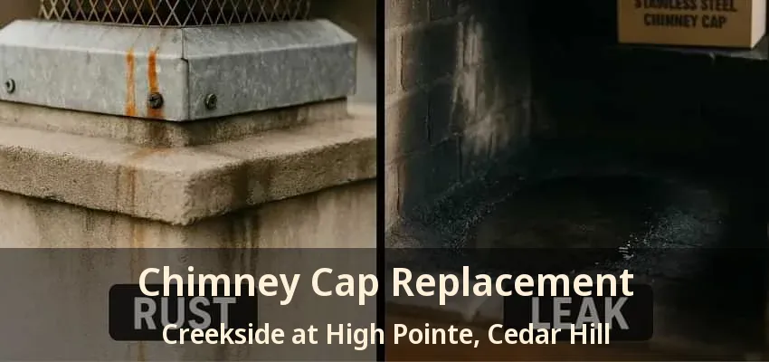 Chimney Cap Replacement Creekside at High Pointe, Cedar Hill - TX