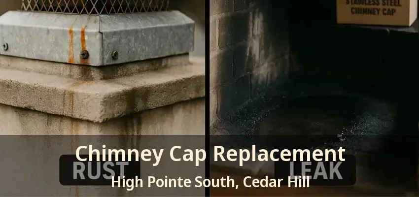 Chimney Cap Replacement High Pointe South, Cedar Hill - TX