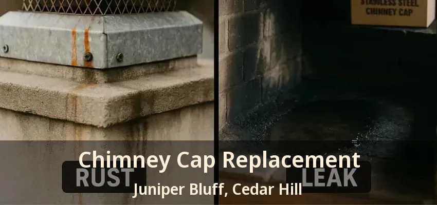 Chimney Cap Replacement Juniper Bluff, Cedar Hill - TX