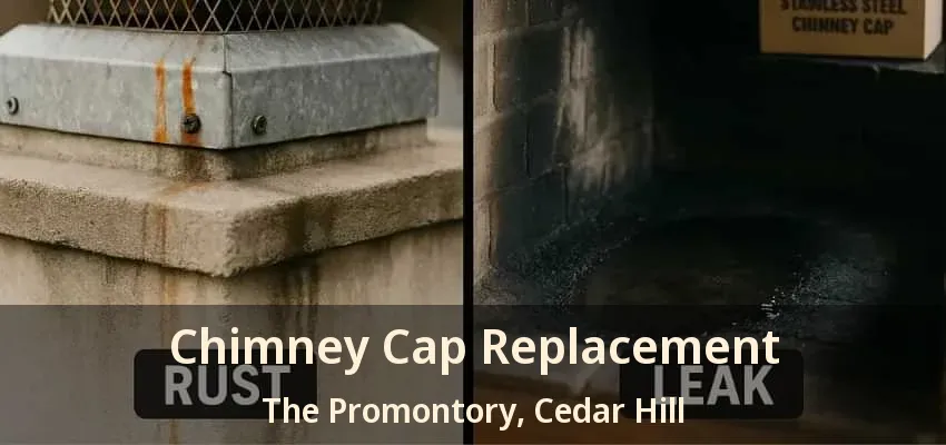 Chimney Cap Replacement The Promontory, Cedar Hill - TX