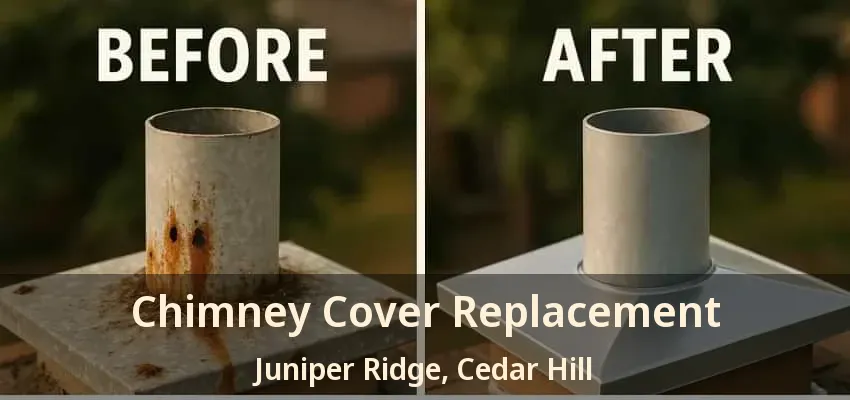 Chimney Cover Replacement Juniper Ridge, Cedar Hill - TX