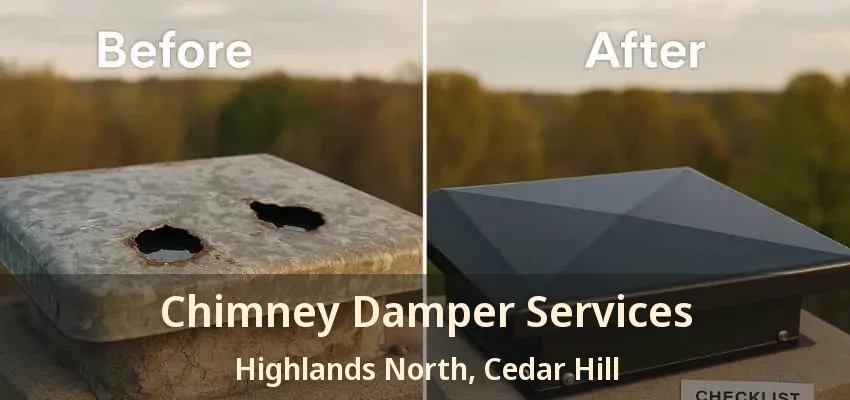 Chimney Damper Services Highlands North, Cedar Hill - TX