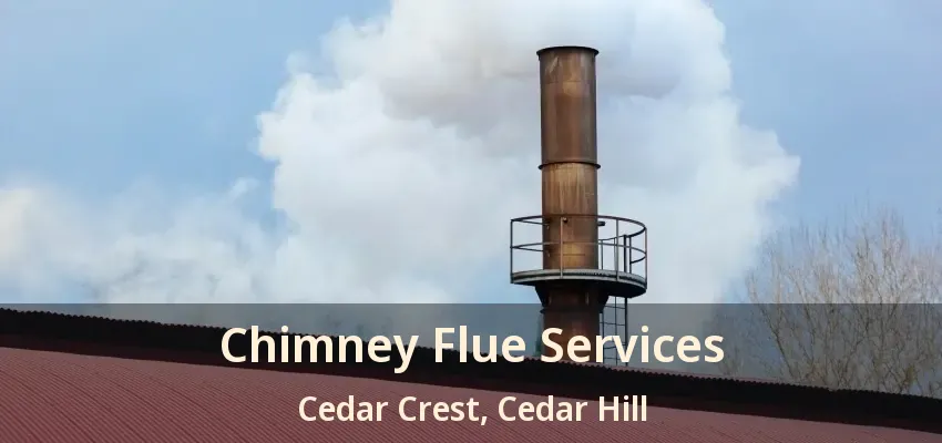 Chimney Flue Services Cedar Crest, Cedar Hill - TX