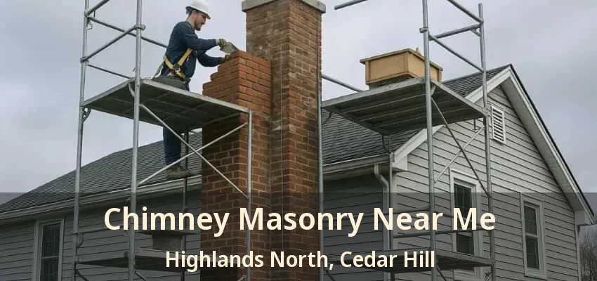 Chimney Masonry Near Me Highlands North, Cedar Hill - TX