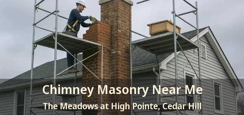 Chimney Masonry Near Me The Meadows at High Pointe, Cedar Hill - TX