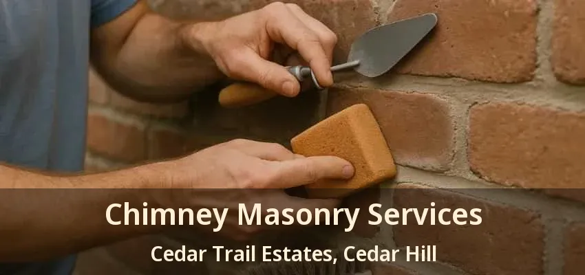 Chimney Masonry Services Cedar Trail Estates, Cedar Hill - TX