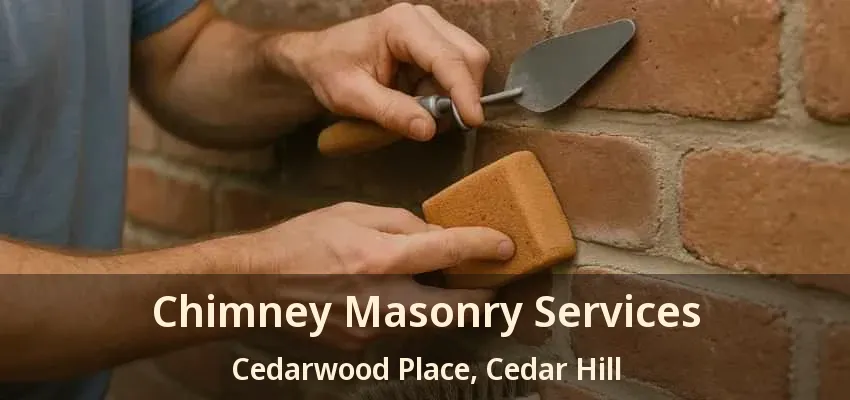 Chimney Masonry Services Cedarwood Place, Cedar Hill - TX