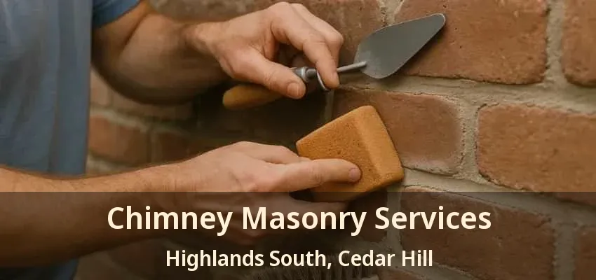 Chimney Masonry Services Highlands South, Cedar Hill - TX