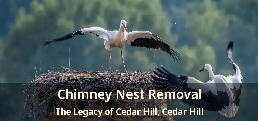Chimney Nest Removal The Legacy of Cedar Hill, Cedar Hill - TX