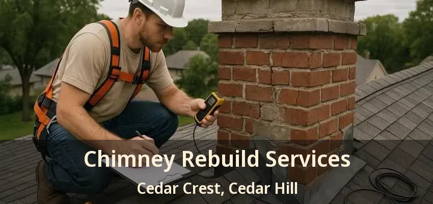 Chimney Rebuild Services Cedar Crest, Cedar Hill - TX
