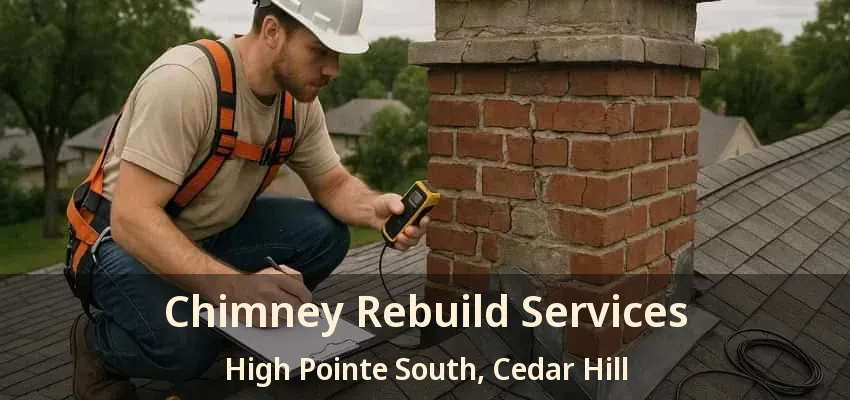 Chimney Rebuild Services High Pointe South, Cedar Hill - TX