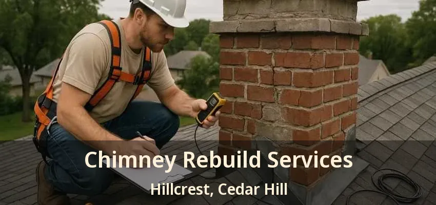 Chimney Rebuild Services Hillcrest, Cedar Hill - TX