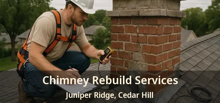 Chimney Rebuild Services Juniper Ridge, Cedar Hill - TX