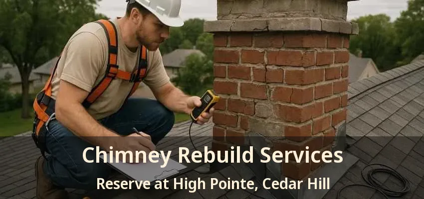 Chimney Rebuild Services Reserve at High Pointe, Cedar Hill - TX