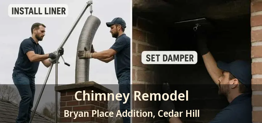 Chimney Remodel Bryan Place Addition, Cedar Hill - TX