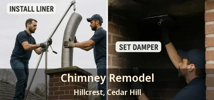 Chimney Remodel Hillcrest, Cedar Hill - TX