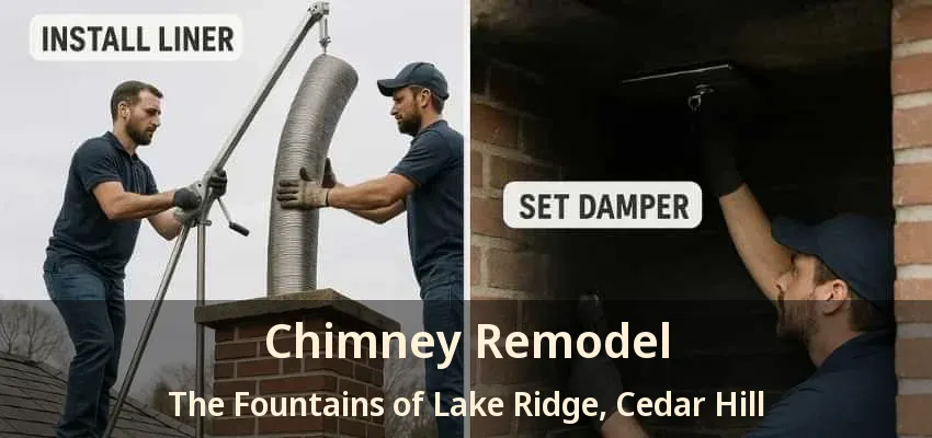 Chimney Remodel The Fountains of Lake Ridge, Cedar Hill - TX