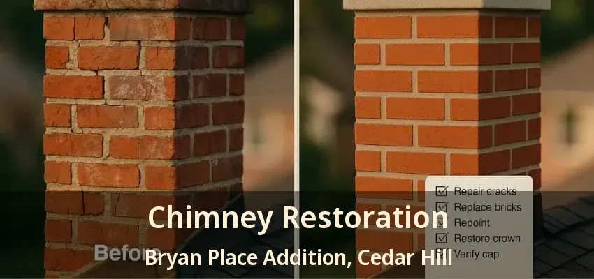 Chimney Restoration Bryan Place Addition, Cedar Hill - TX
