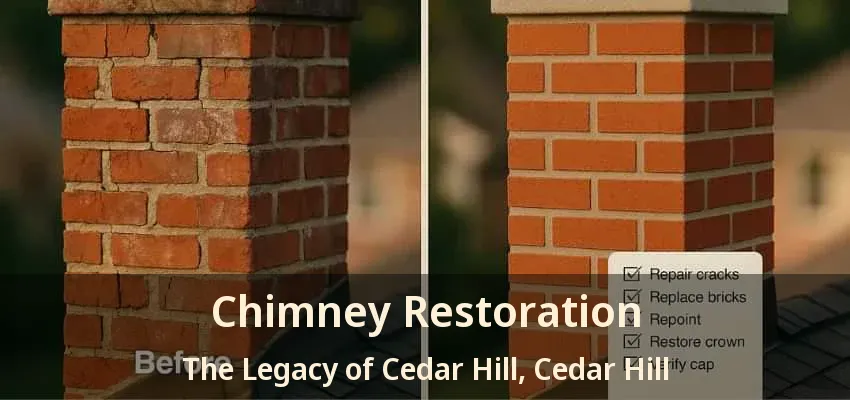 Chimney Restoration The Legacy of Cedar Hill, Cedar Hill - TX