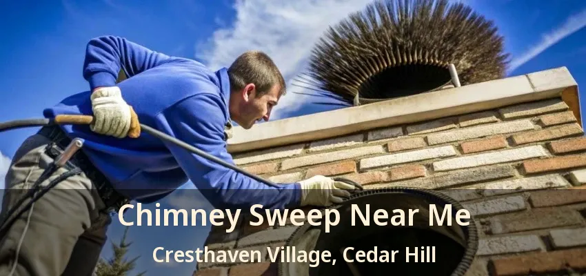 Chimney Sweep Near Me Cresthaven Village, Cedar Hill - TX