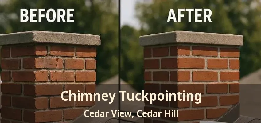 Chimney Tuckpointing Cedar View, Cedar Hill - TX