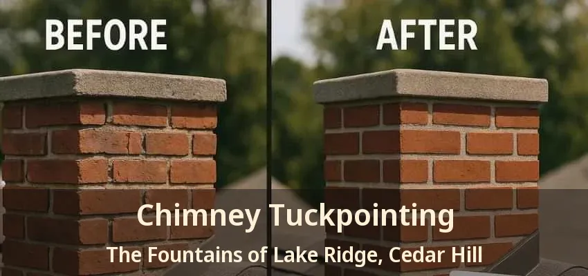 Chimney Tuckpointing The Fountains of Lake Ridge, Cedar Hill - TX