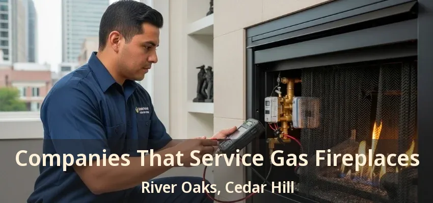 Companies That Service Gas Fireplaces River Oaks, Cedar Hill - TX