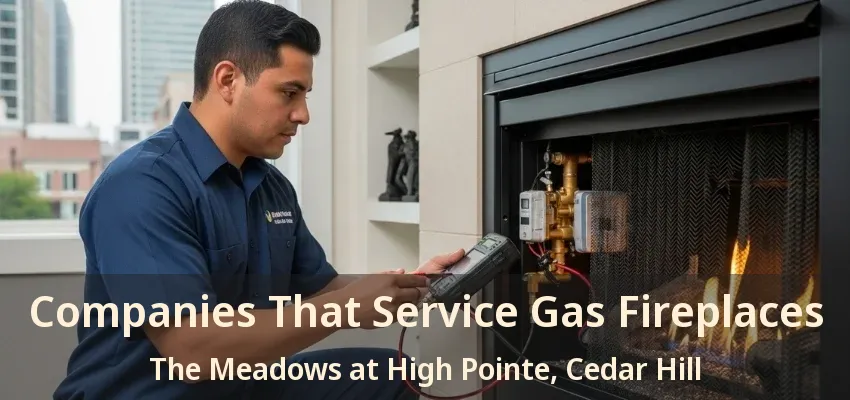 Companies That Service Gas Fireplaces The Meadows at High Pointe, Cedar Hill - TX