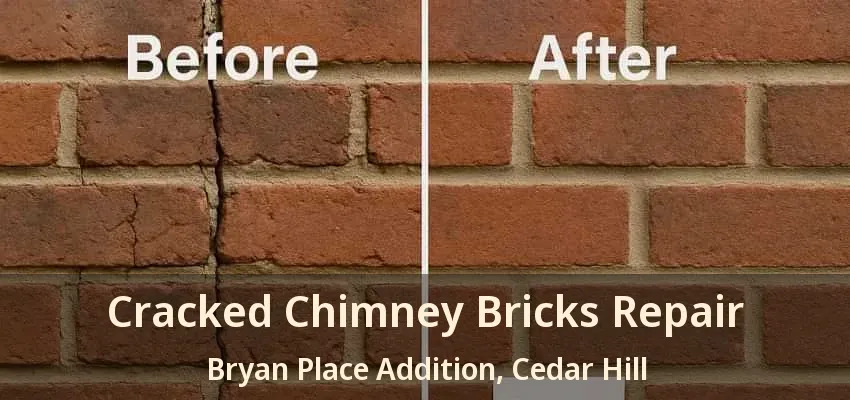Cracked Chimney Bricks Repair Bryan Place Addition, Cedar Hill - TX