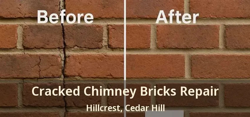 Cracked Chimney Bricks Repair Hillcrest, Cedar Hill - TX