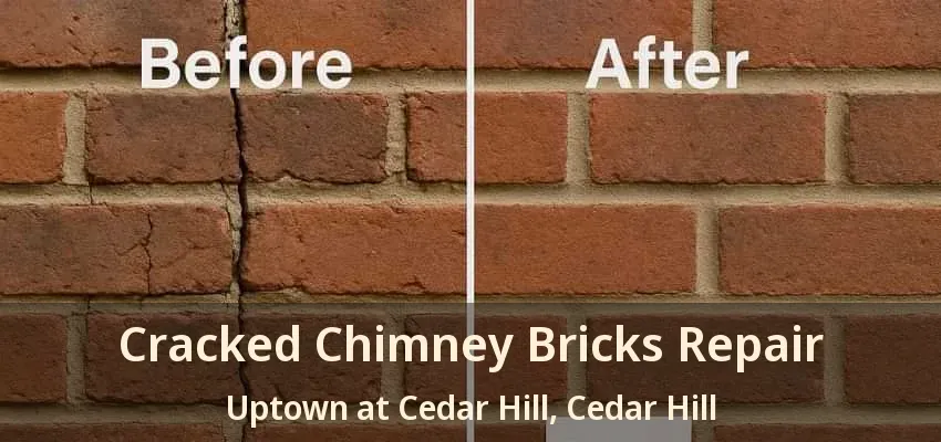 Cracked Chimney Bricks Repair Uptown at Cedar Hill, Cedar Hill - TX