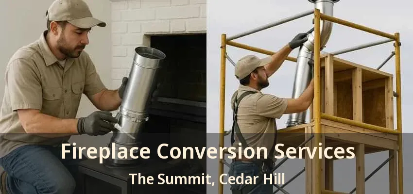Fireplace Conversion Services The Summit, Cedar Hill - TX