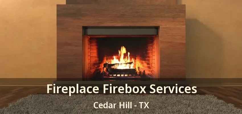 Fireplace Firebox Services Cedar Hill - TX