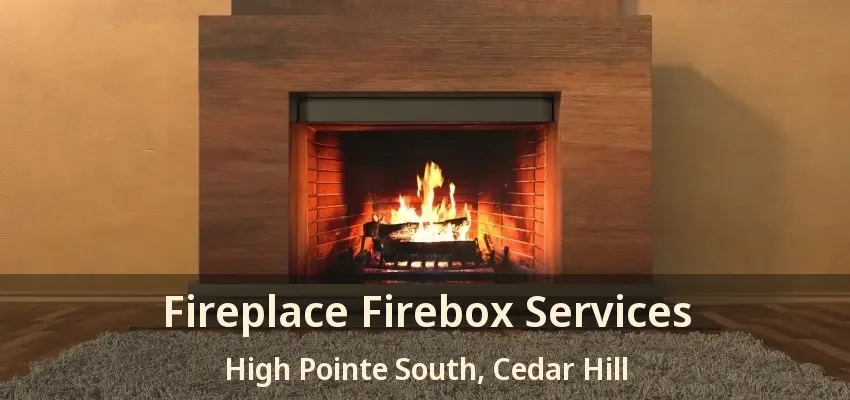 Fireplace Firebox Services High Pointe South, Cedar Hill - TX