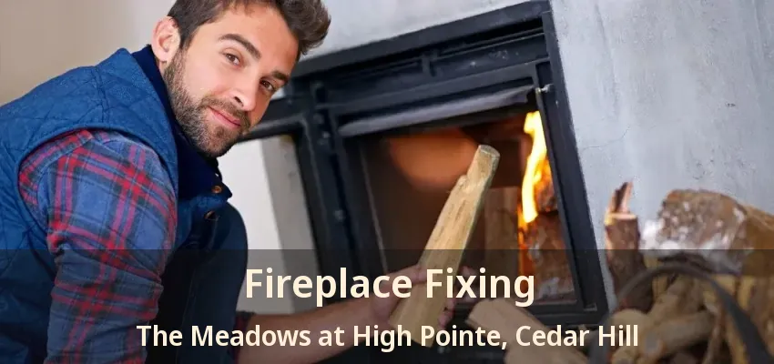 Fireplace Fixing The Meadows at High Pointe, Cedar Hill - TX