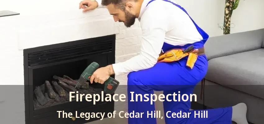 Fireplace Inspection The Legacy of Cedar Hill, Cedar Hill - TX