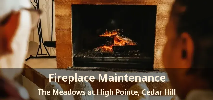 Fireplace Maintenance The Meadows at High Pointe, Cedar Hill - TX