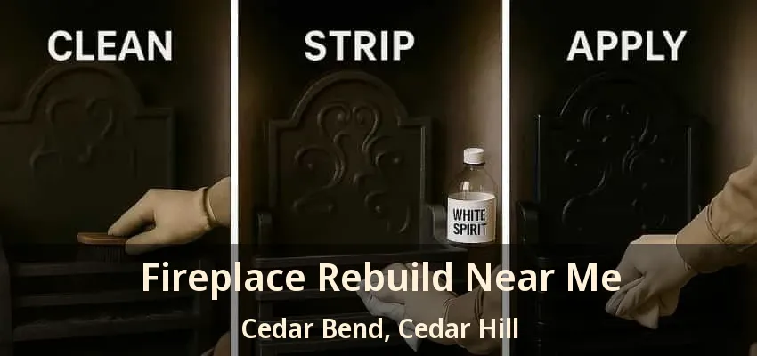 Fireplace Rebuild Near Me Cedar Bend, Cedar Hill - TX