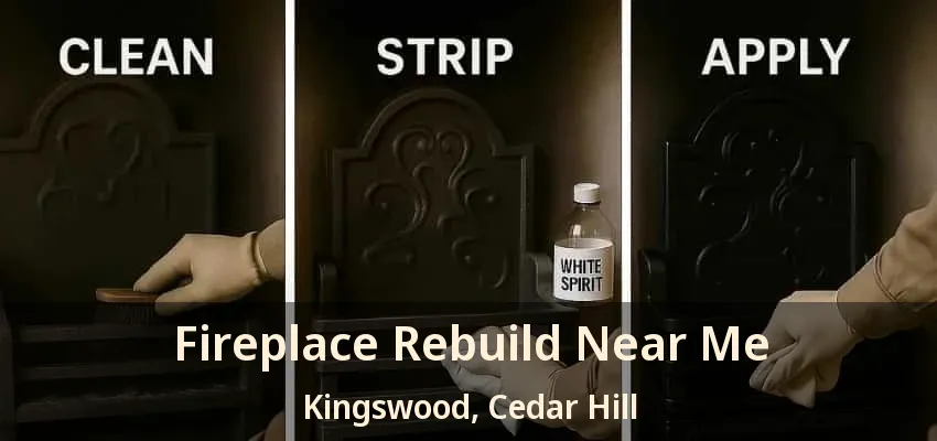 Fireplace Rebuild Near Me Kingswood, Cedar Hill - TX