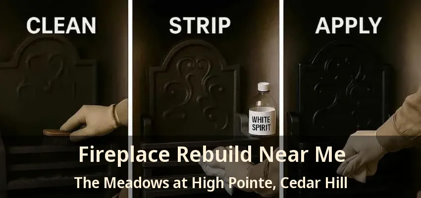 Fireplace Rebuild Near Me The Meadows at High Pointe, Cedar Hill - TX