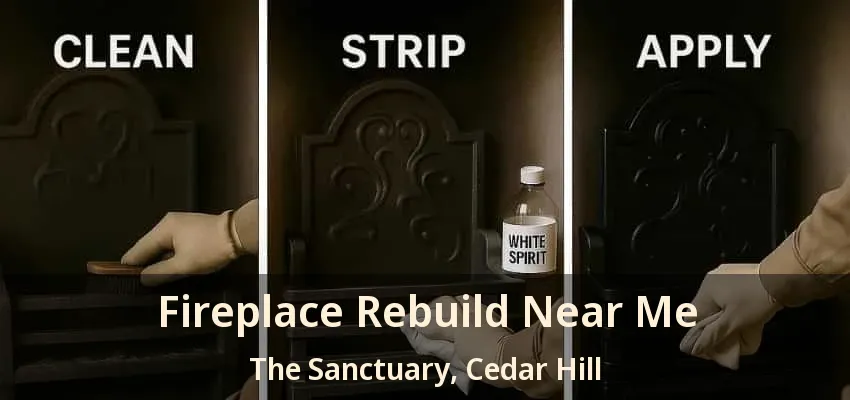 Fireplace Rebuild Near Me The Sanctuary, Cedar Hill - TX