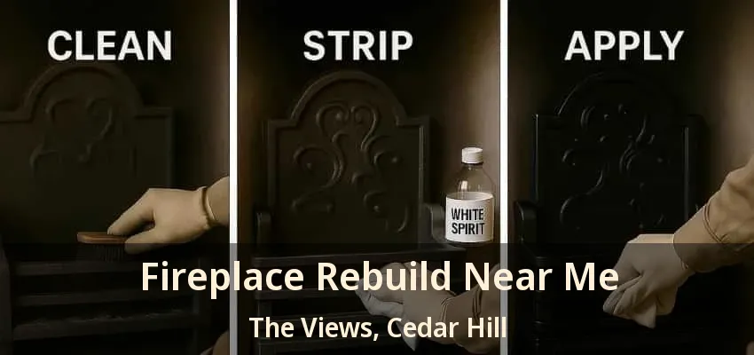 Fireplace Rebuild Near Me The Views, Cedar Hill - TX