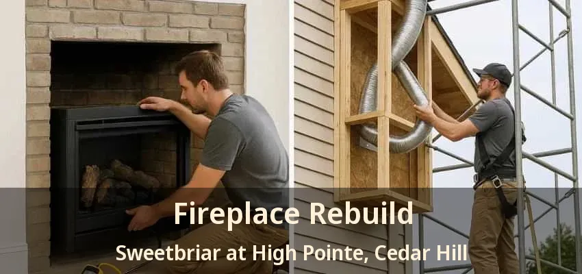 Fireplace Rebuild Sweetbriar at High Pointe, Cedar Hill - TX