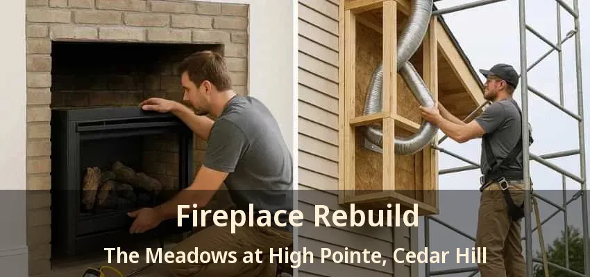 Fireplace Rebuild The Meadows at High Pointe, Cedar Hill - TX