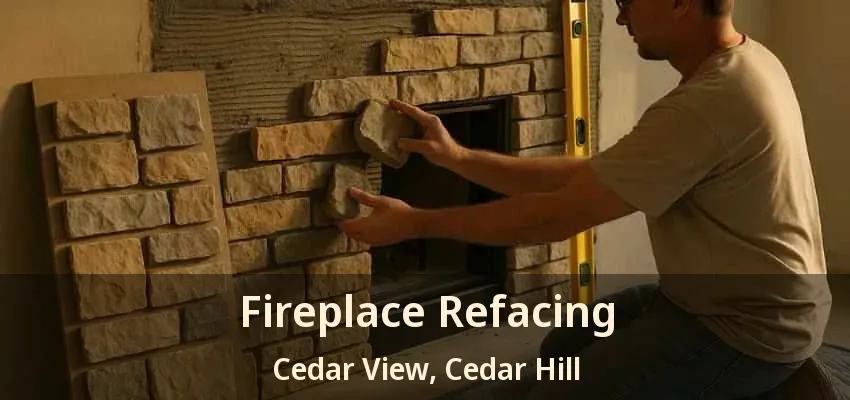 Fireplace Refacing Cedar View, Cedar Hill - TX