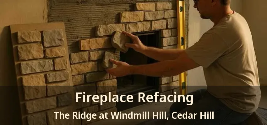 Fireplace Refacing The Ridge at Windmill Hill, Cedar Hill - TX
