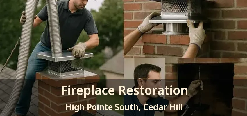 Fireplace Restoration High Pointe South, Cedar Hill - TX