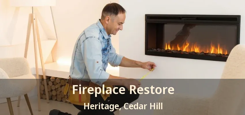 Fireplace Restore Heritage, Cedar Hill - TX